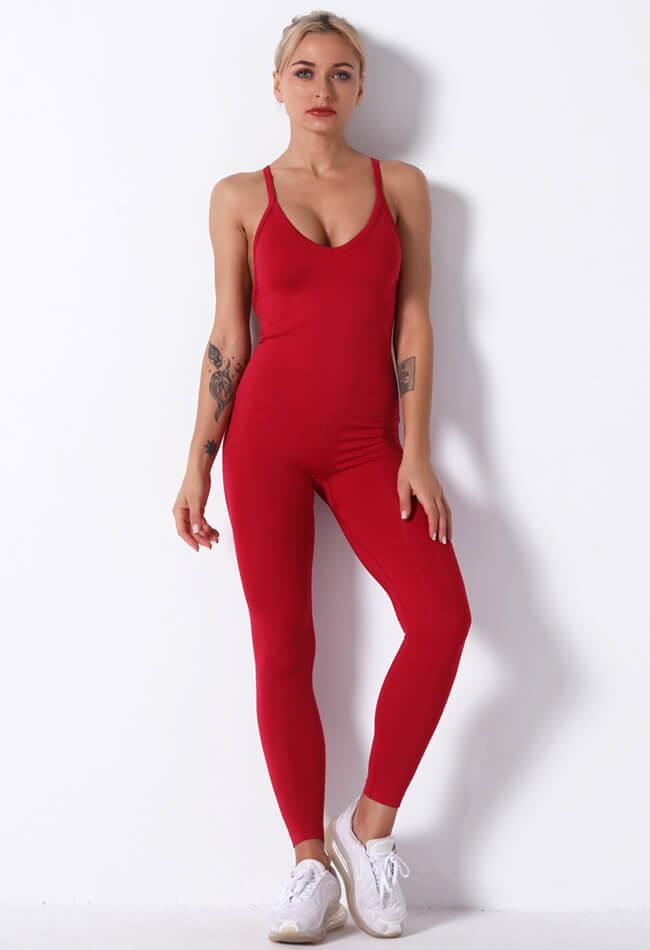 Open Back Jumpsuit - Mayzia