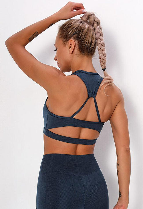 Open Back Sports Bra - Lyrical - Mayzia