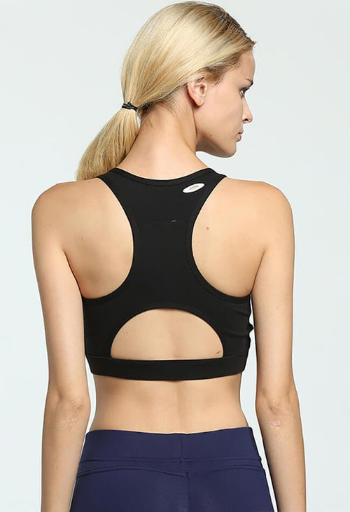 Pocket Racerback Sports Bra - Mayzia