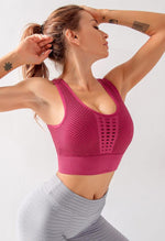 Racerback Seamless Sports Bra - Mayzia