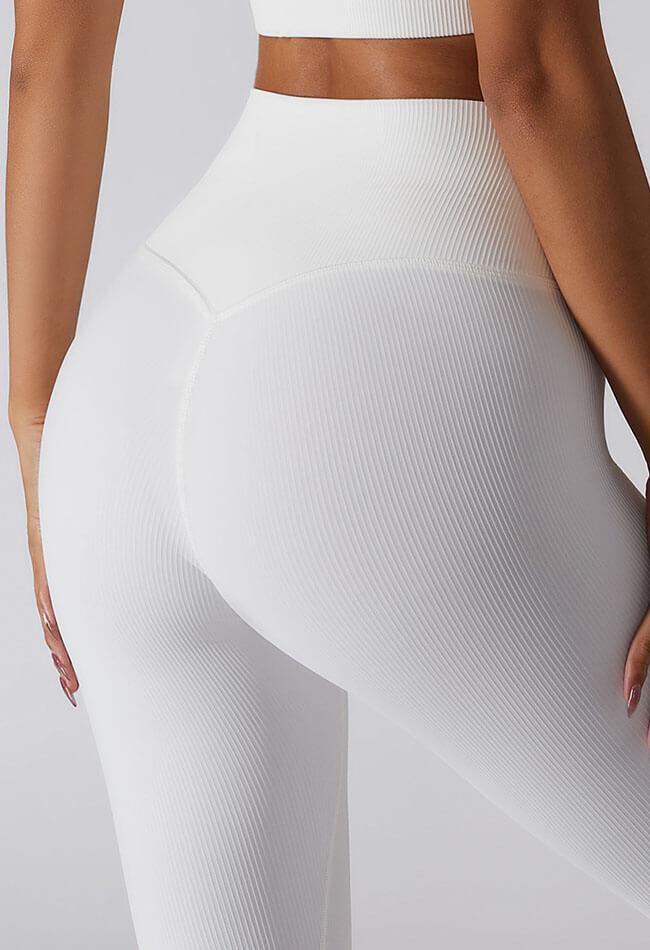 Ribbed Butt Lift Tummy Control Legging - Breathe - Mayzia