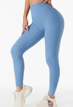 Ribbed Butt Lift Tummy Control Legging - Breathe - Mayzia