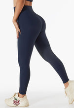 Ribbed Butt Lift Tummy Control Legging - Breathe - Mayzia