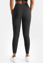 Ribbed High Elastic Seamless Legging - Senta - Mayzia