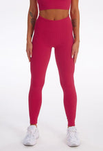 Seamless Control Ribbed Legging - Focus - Mayzia