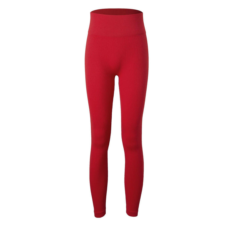 Seamless Control Ribbed Legging - Focus - Mayzia