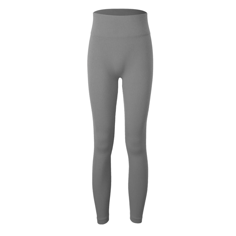 Seamless Control Ribbed Legging - Focus - Mayzia