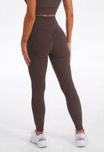 Seamless Control Ribbed Legging - Focus - Mayzia