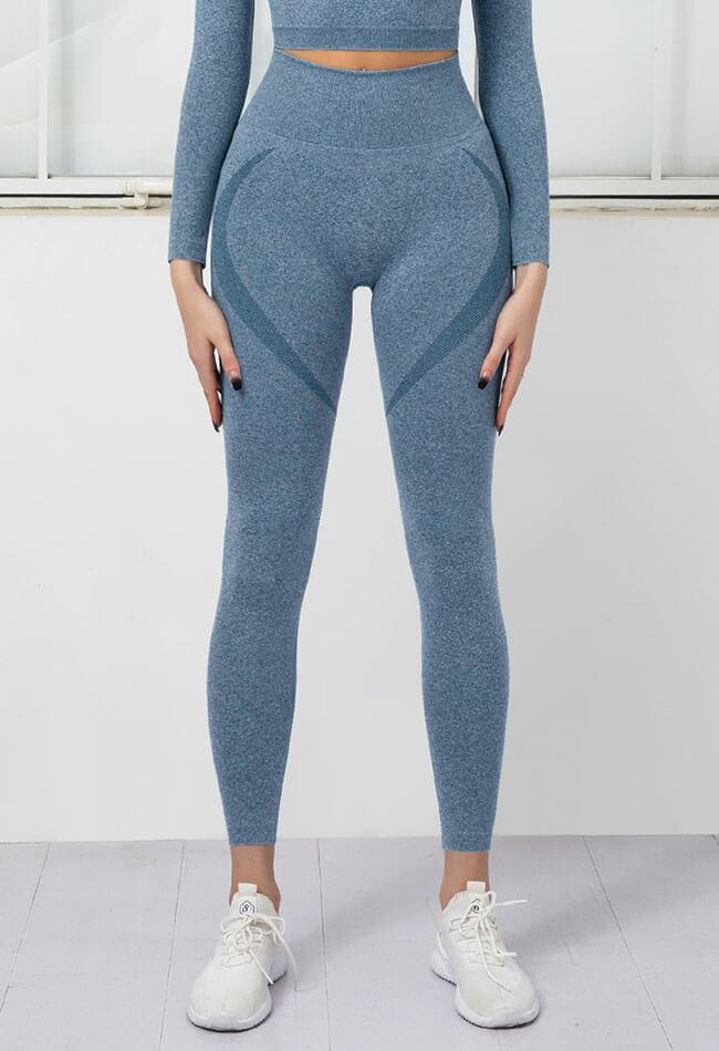 Seamless High Rise Stretchy Legging - Terry - Mayzia