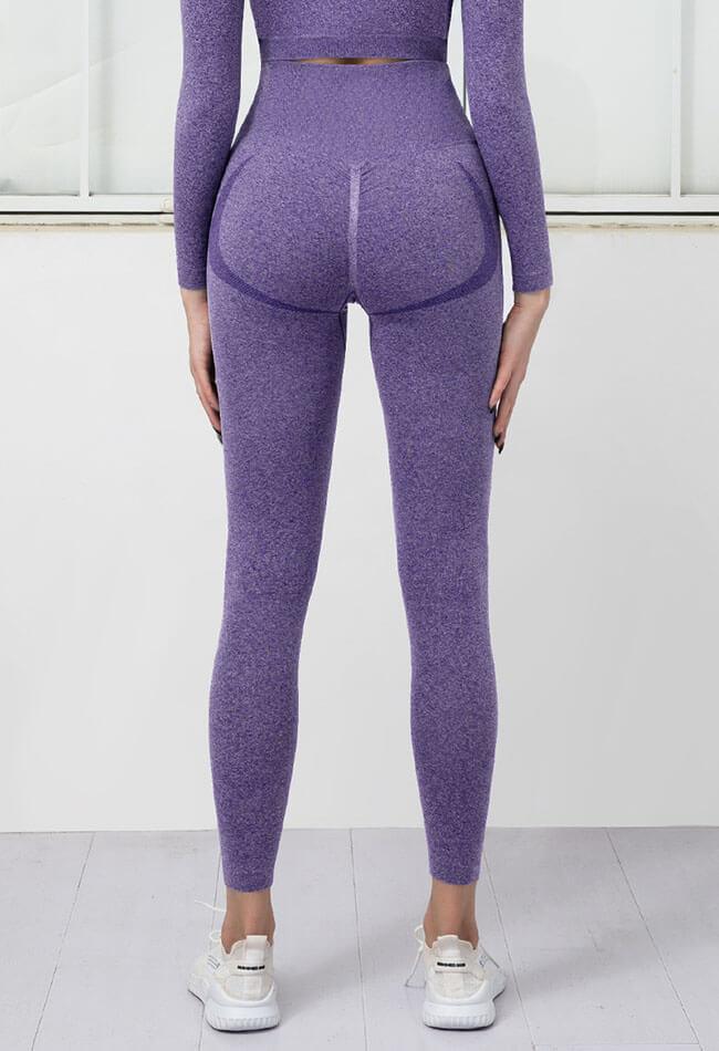 Seamless High Rise Stretchy Legging - Terry - Mayzia