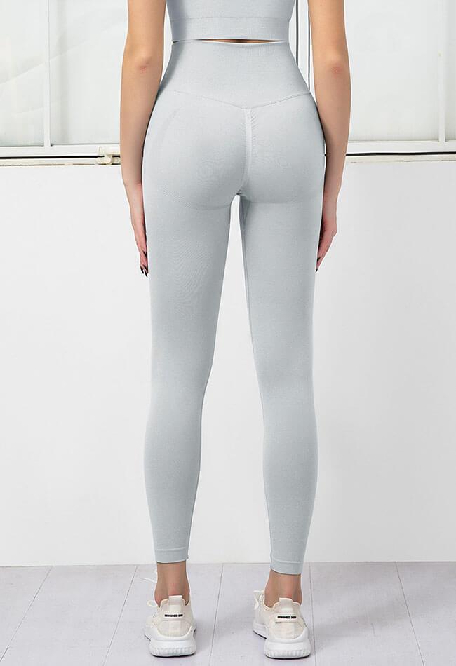 Seamless High Rise Stretchy Legging - Terry - Mayzia