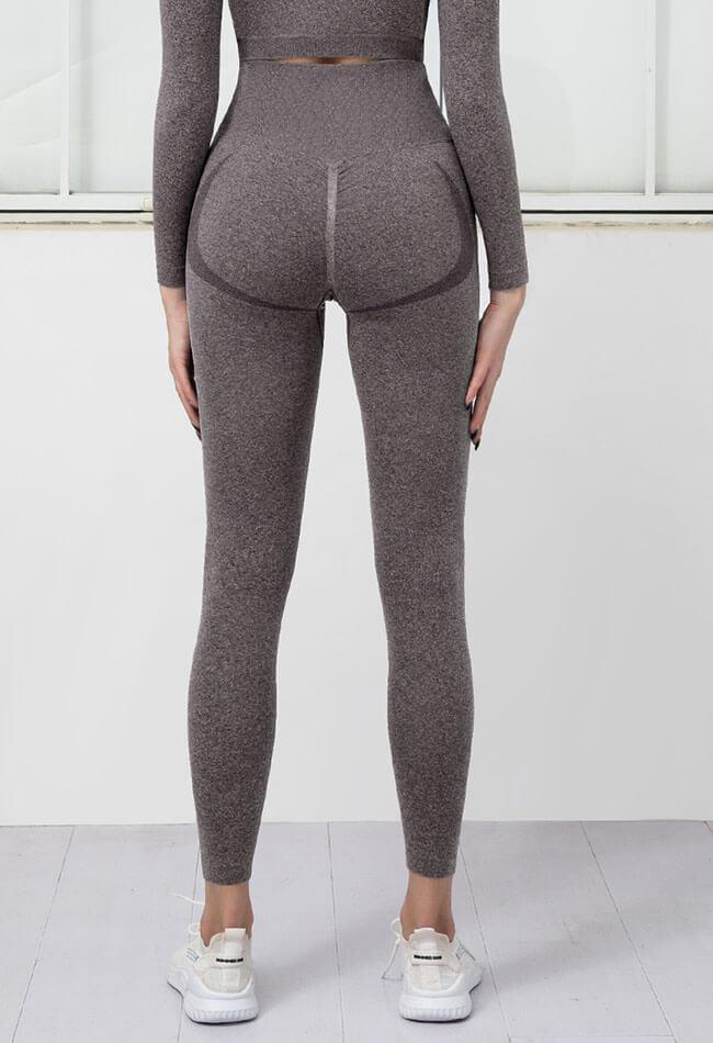 Seamless High Rise Stretchy Legging - Terry - Mayzia