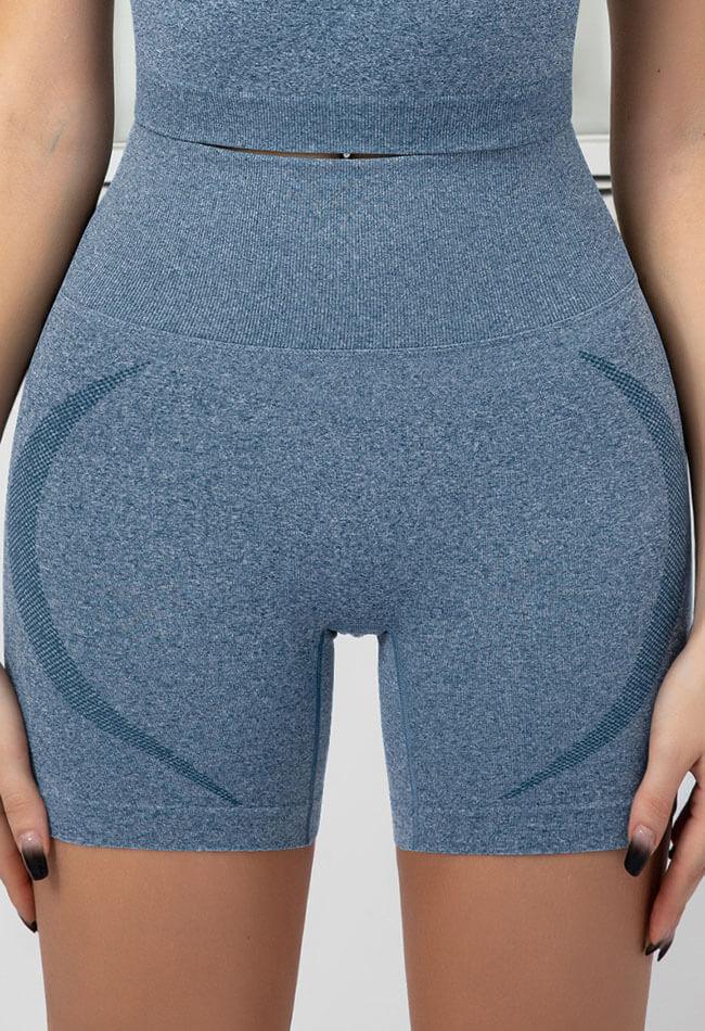 Seamless High Rise Stretchy Short - Terry - Mayzia