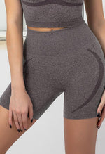 Seamless High Rise Stretchy Short - Terry - Mayzia