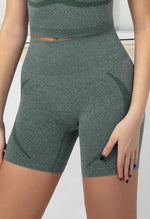 Seamless High Rise Stretchy Short - Terry - Mayzia