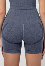 Seamless High Rise Stretchy Short - Terry - Mayzia