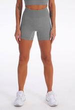 Seamless Washed High-Waist Shorts - Easy - Mayzia