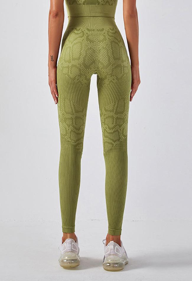 Snakeskin Seamless Legging - Mayzia