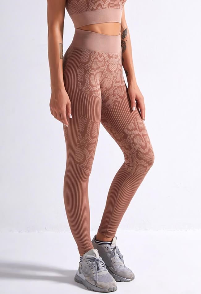 Snakeskin Seamless Legging - Mayzia