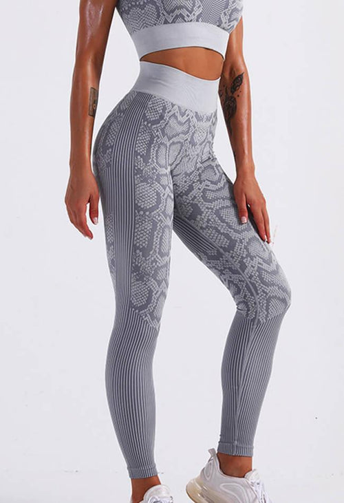 Snakeskin Seamless Legging - Mayzia