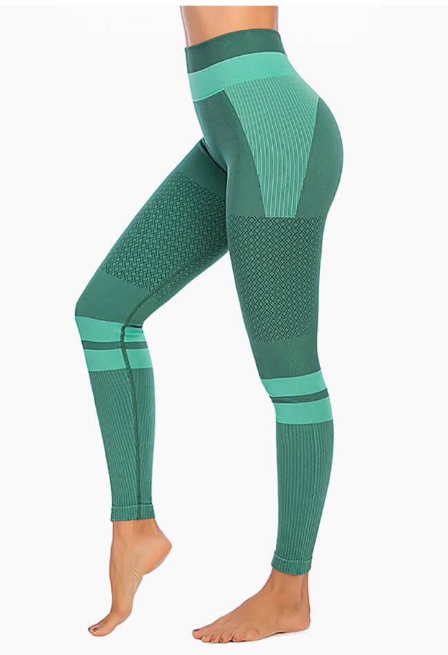 Stripes Compression Legging - Mayzia