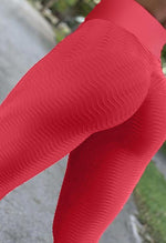 Textured Tummy Control Seamless Legging - Mayzia