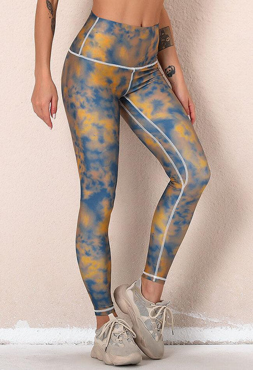 Tie-Dye Full Length Legging - Metta - Mayzia
