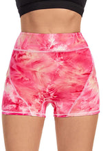 Tie-Dye Pocket Tummy Control Bike Shorts - Mayzia