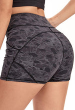 Tie-Dye Pocket Tummy Control Bike Shorts - Mayzia