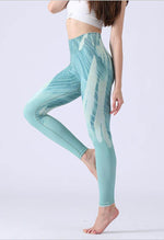 Tie-Dye Print High Waist Seamless Legging - Mayzia