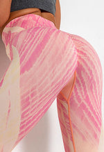 Tie-Dye Print High Waist Seamless Legging - Mayzia