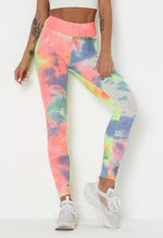 Tie-Dye Push up Leggings - Mayzia