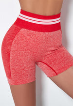 Vibrant Seamless Shorts - Mayzia