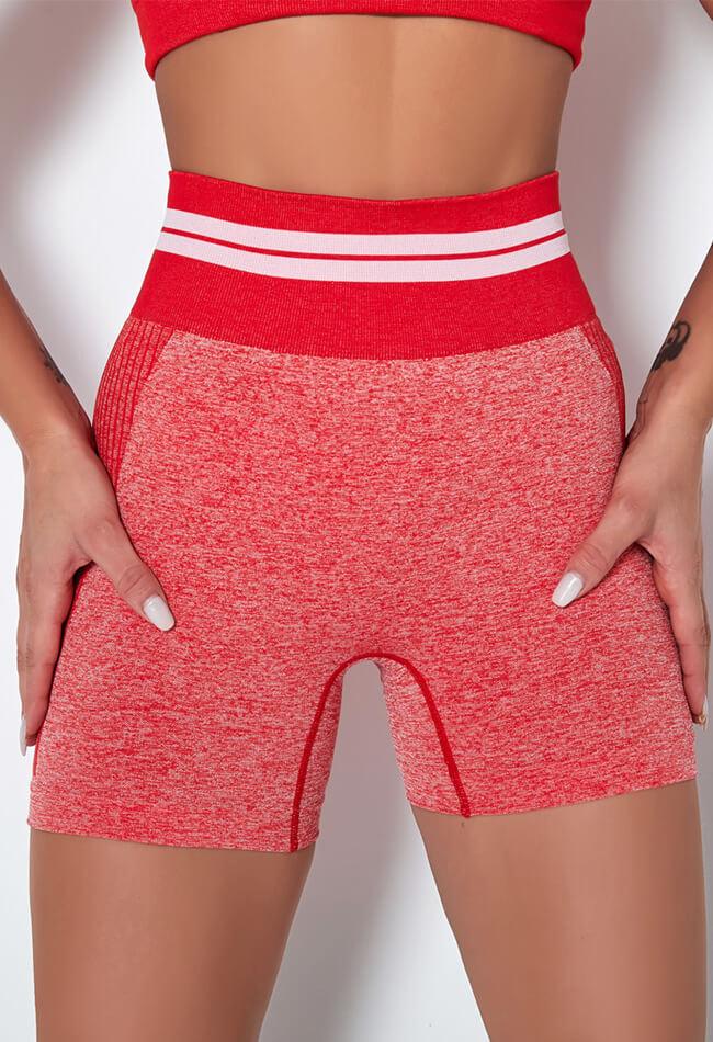 Vibrant Seamless Shorts - Mayzia